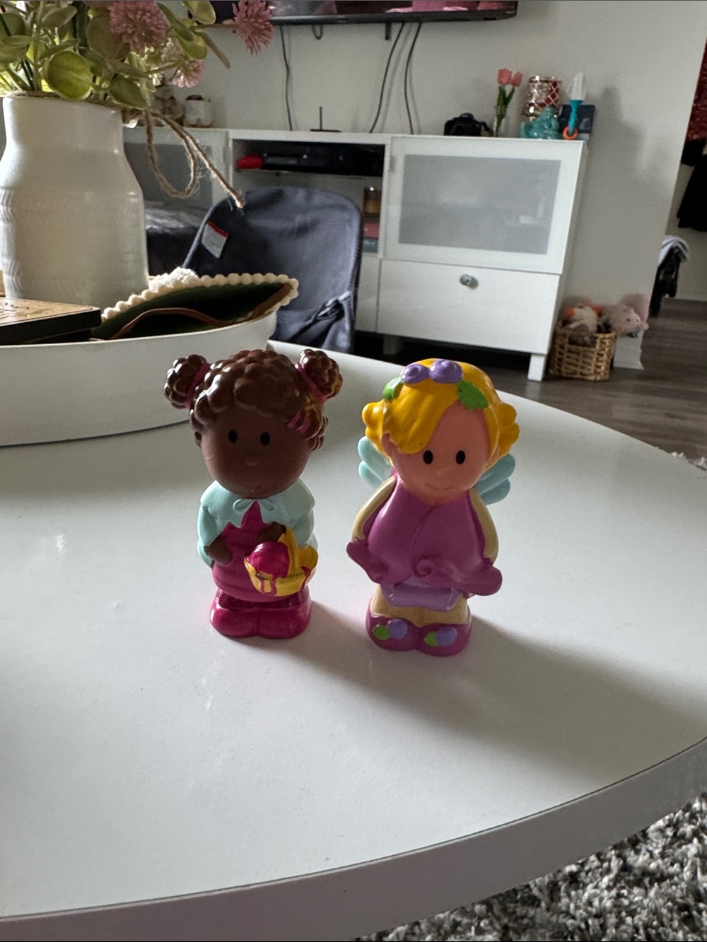 Toddler Playset Figures - Pink & Purple Fairy and Friend